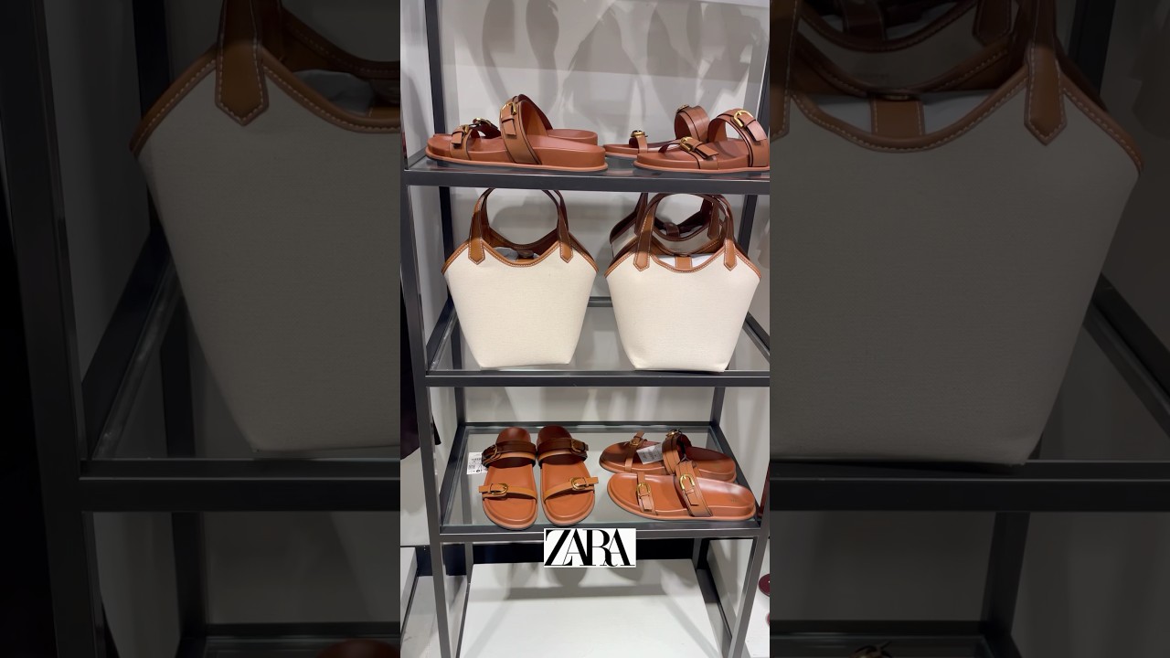ZARA BAGS & SHOES NEW COLLECTION MARCH 2025 