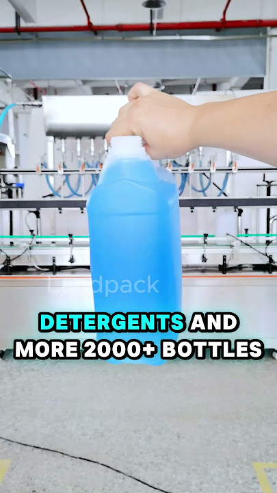 Liquid Detergent Filling Machine | Laundry Detergent Filling Machine | Sanitizer Filling Machine