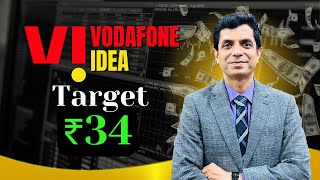 Vodafone Idea Target  34 I Rakesh Bansal #vodafoneidea