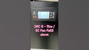 VERTIV I SRC G I Global I EC Fan3 Fail alarm how to resolve the issue I PAC I Small Room Cooling I