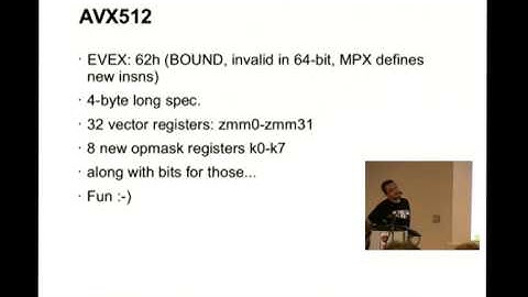 Borislav Petkov: x86 instruction encoding and the nasty hacks we do in the kernel