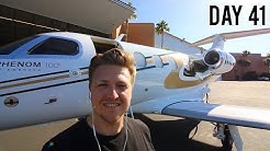 NEW YORK TO LA WITH NO MONEY - DAY 41 (PRIVATE JET)