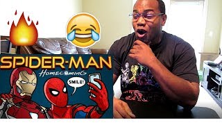 Spider-Man: Homecoming Trailer Spoof - TOON SANDWICH REACTION!!!