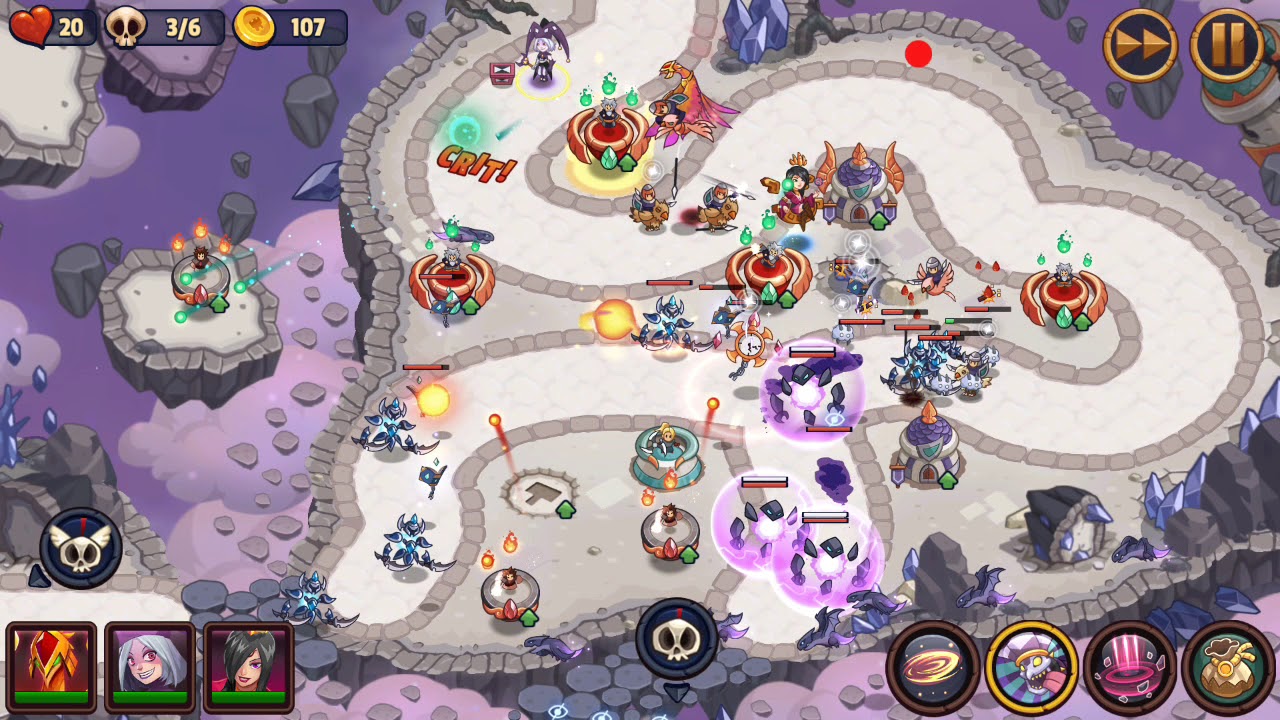 Realm Defense - World 4 Level 102-A Closed Space - Campaign 3 Stars