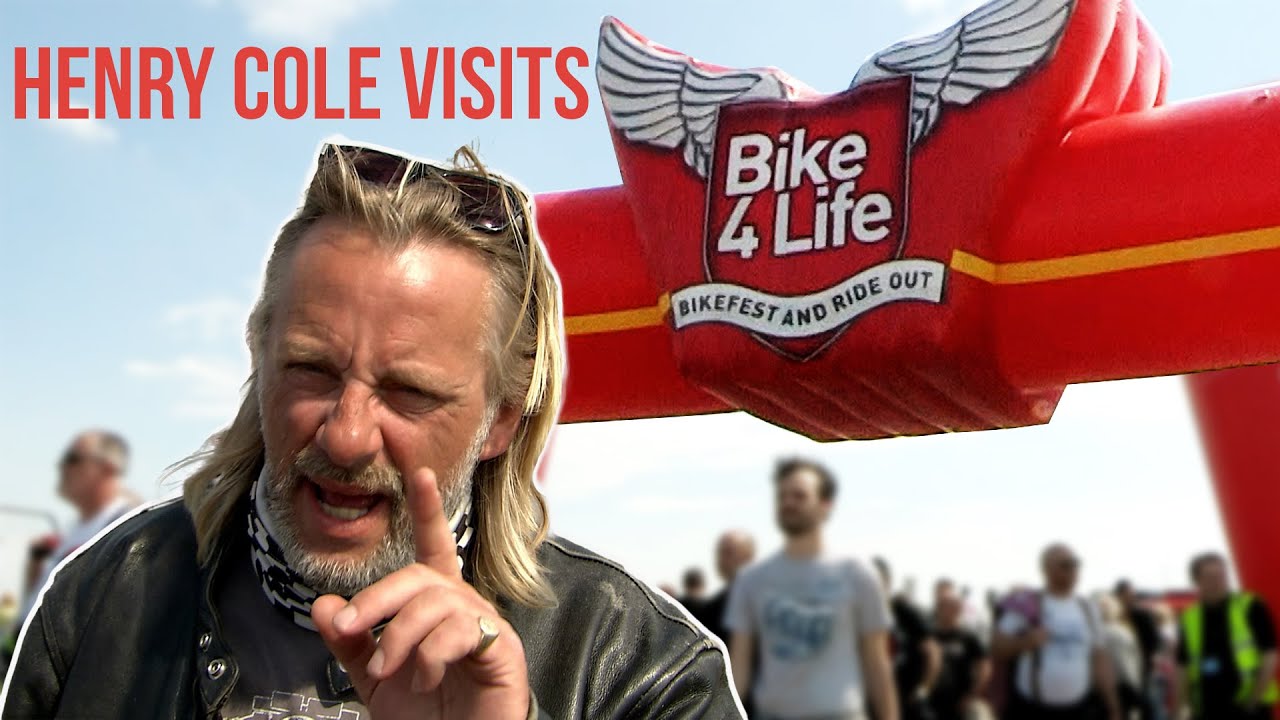 Henry Cole goes to Bike 4 Life | TMS