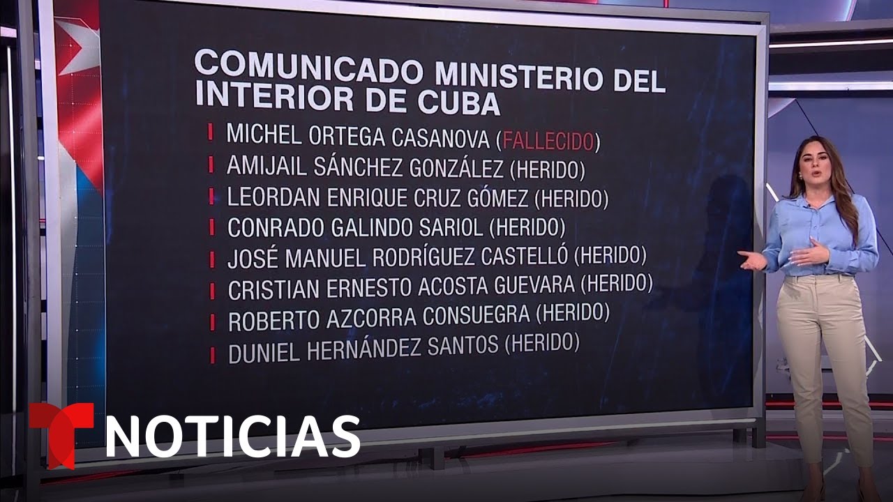 Identifican a los ocupantes de la lancha baleada por guardacostas cubanos | Noticias Telemundo