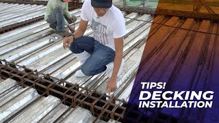 How to Install Steel Deck in Just 5 Minutes to your Slab?