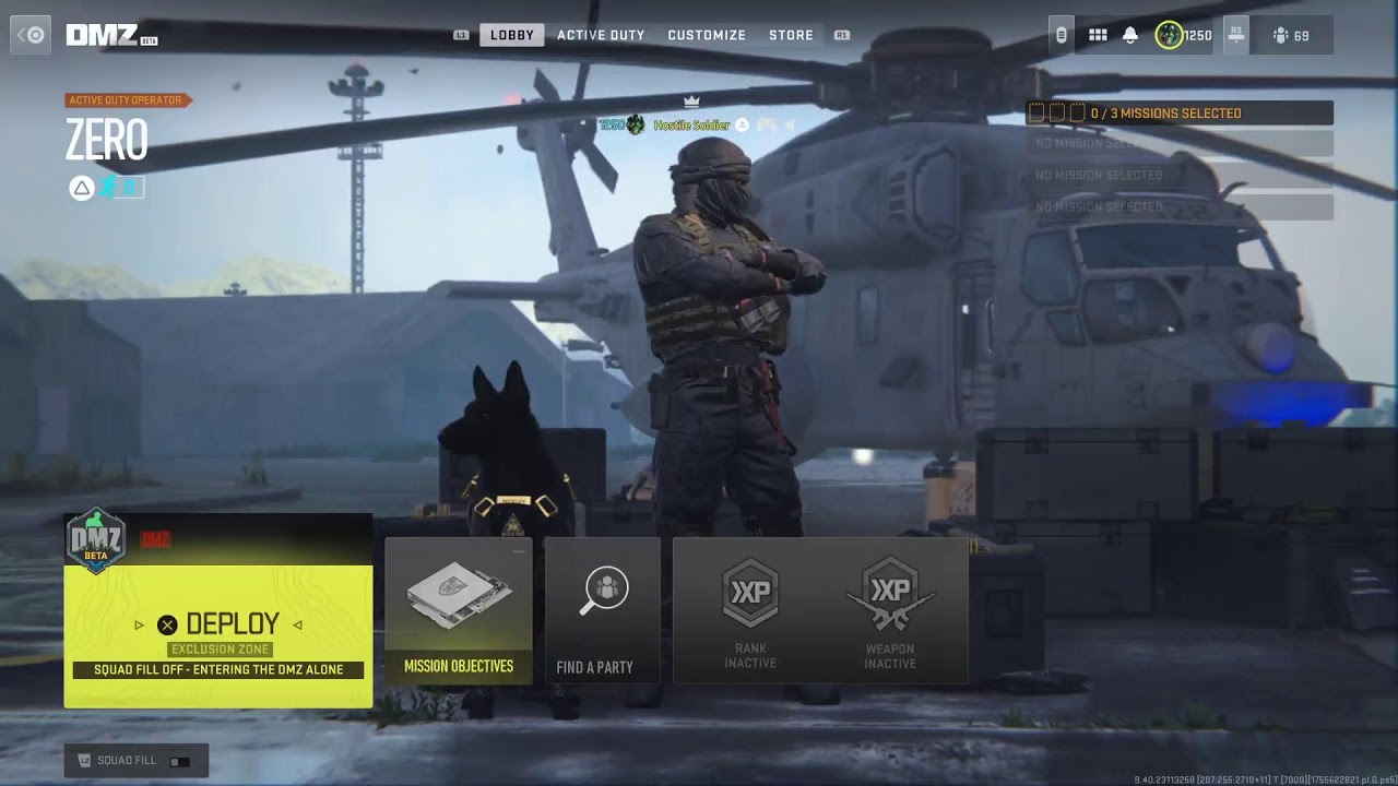 grinding longshots in DMZ