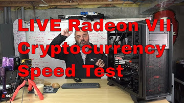 #Live AMD Radeon VII Cryptocurrency Testing