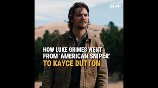 How Luke Grimes Went From 'American Sniper' To 'Yellowstone's' Kayce Dutton