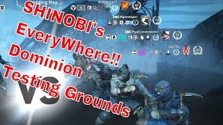 SHINOBI is Everywhere now: TESTING GROUNDS Update 2: Shinobi V2 & Dominion REWORKs, Year 5 Season 3