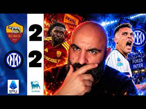 Video ROMA-INTER 2-2: KONÉ ILLUDE, LAUTARO LA RIPRENDE! CHE PARTITA