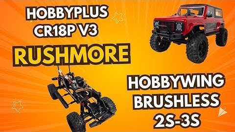 Hobbyplus CR18P V3- Its another rtr that