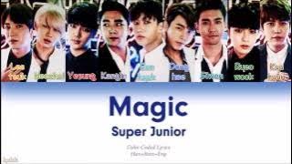 Super Junior (슈퍼주니어) – MAGIC (Color Coded Lyrics) [Han/Rom/Eng]