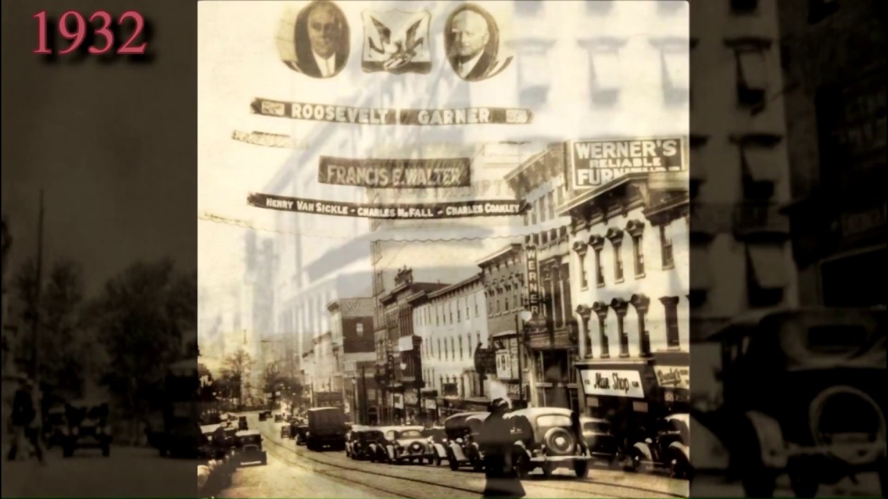 Easton Pa Photo History of Center Square (The Circle) From 1865 YouTube