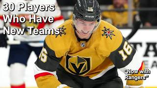 Looking at Players Who Have Changed Teams This Off-Season (30 of 32 Teams)