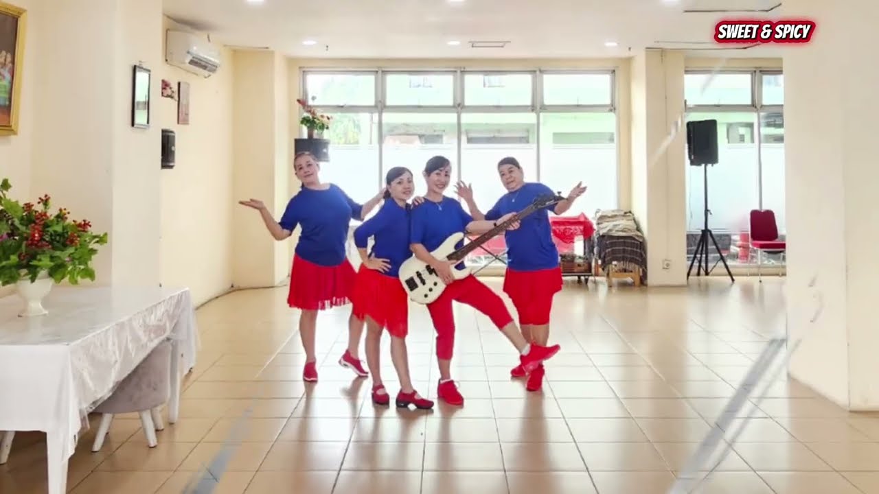 Sweet & Spicy - Line Dance //Choreo: Julaeha Pangngulu (INA) & Roosamekto Mamek (INA) - Dec 2025 