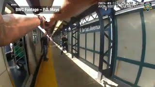 Investigation continues after bodycam video released of police shooting at Brooklyn subway station