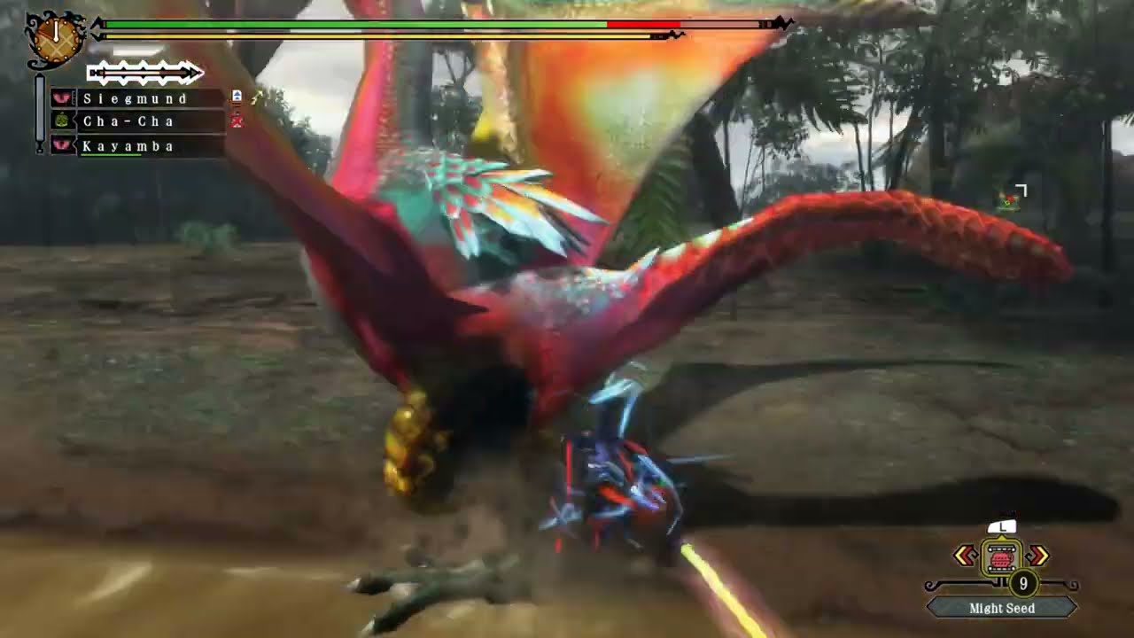 MH3U - G-Rank Crimson Qurupeco Hunt