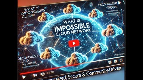 "What is Impossible Cloud Network?" featuring the network