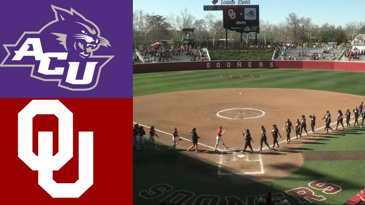 Abilene Christian vs. #4 Oklahoma | Full Game | Mar 8, 2025 | College Softball Now 2026