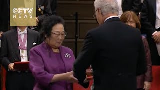China’s Tu Youyou receives 2015 Nobel Prize in Physiology or Medicine