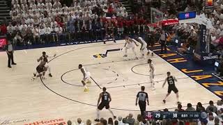 Donovan Mitchell tries to guard James harden step back 3! Playoffs 2019 rockets vs Jazz