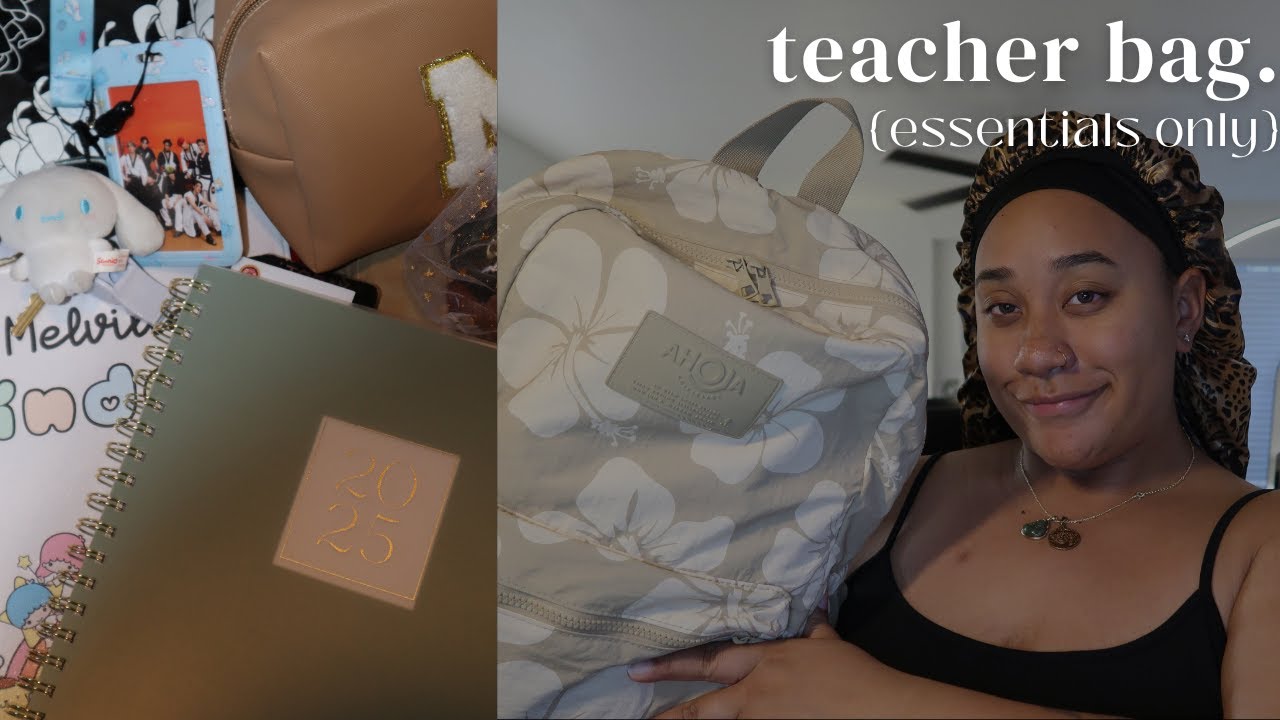 WHAT'S IN MY TEACHER BAG 2025 | Teacher Essentials - YouTube