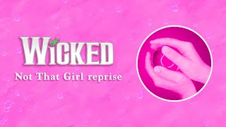 Not That Girl reprise (Wicked) cover || Olivia Adams