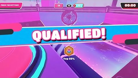 I finally qualified on Button Bashers for the first time! 🤩
