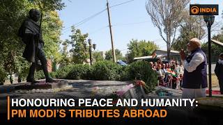 PM Modi’s Tributes Abroad: Honouring Icons Of Peace And Humanity