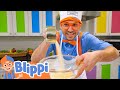 Baking With Blippi | Food Videos For Kids | Educational Videos For Toddlers