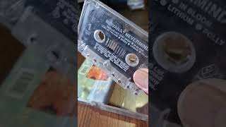 เทปคลาสเซ็ทศิลปินที่ชื่นชอบ #nirvana  #nevermind #ของสะสม