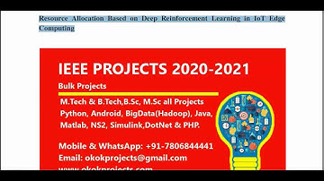 Resource Allocation Based on Deep Reinforcement Learning in IoT Edge Computing