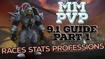 9.1 MM Hunter PVP Guide Part 1 | Fundamentals Best Race, Stats, Professions