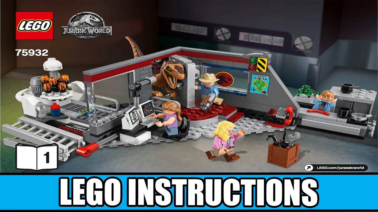 LEGO Instructions - Jurassic World - 75932 - Jurassic Park