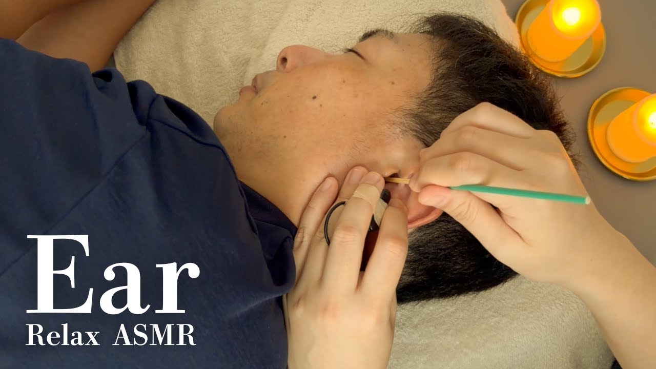 【耳かきASMR】疲れた夜の癒し時間🌙｜静かな20分間