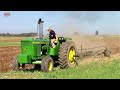JOHN DEERE 6030 Tractor Plowing