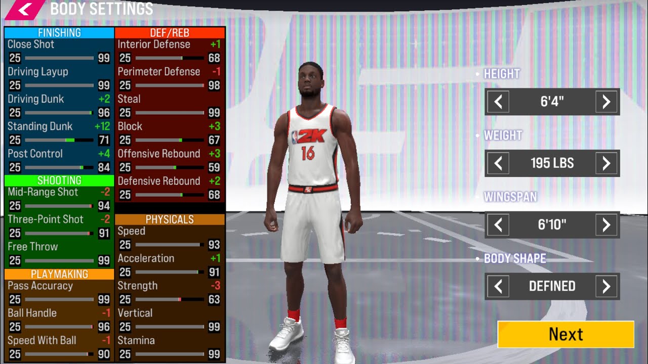 Nba 2k25 arcade edition my career (player creation)#ep1 - YouTube