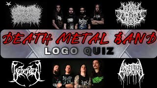 Guess the DEATH METAL BAND LOGOS Quiz | Metal Music Trivia | Guess the Band Logo Challenge screenshot 5