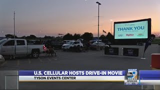 U.S. Cellular Hosts Drive-In Movie