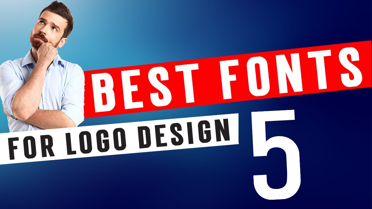 5 BEST FONTS FOR LOGO DESIGN I best free fonts 2023 - YouTube