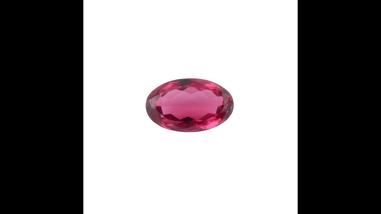 Oval 8.63 Carats Rubellite