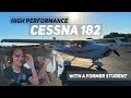First Flight In A High Performance Aircraft | C182