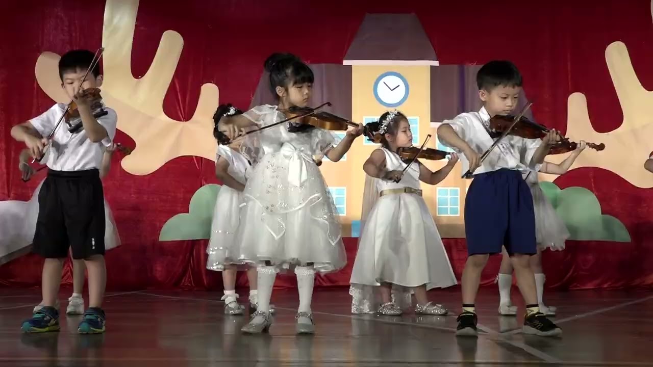 2023年桃園市瑞恩帝兒南竹幼兒園畢業典禮表演 02小提琴表演