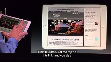 Appple Ipad Multitasking Split screen  IOS9