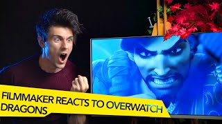 FILMMAKER REACTS TO OVERWATCH DRAGONS CINEMATIC!