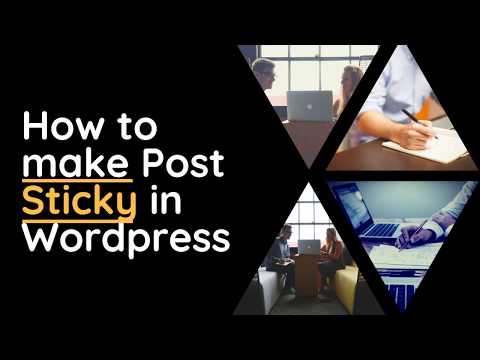 Hoe te bericht sticky in WordPress