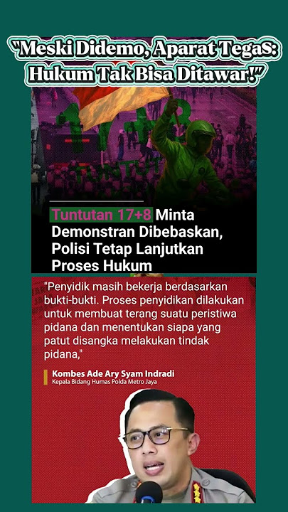 hukum terus berjalan#pendemo anarkis dan perovokatif#tegak hukum#mesti di demo
