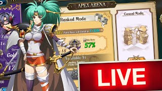 Can I Rank Up If I Always Use Angelina in Apex Arena? (Day 6) - Langrisser M